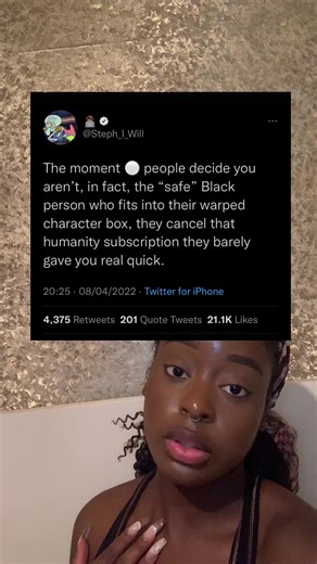That part. #blacktiktok #blackpeople #respectabilitypolitics #learnontiktok #ytpeople #nonblack #racism #microaggression #fyp #xyzbca #foryoupage
