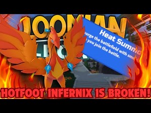 I FINALLY USED HOTFOOT INFERNIX.. AND IT WAS SO FUN! - Loomian Legacy PvP