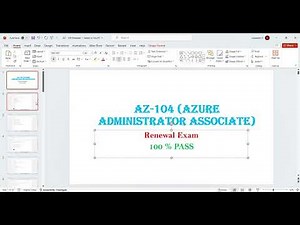 Azure Administrator Associate ( AZ-104 ) renewal questions and answers || Pass 💯