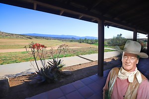 See the Sprawling Dude Ranch Owned By John Wayne In the 1970s
