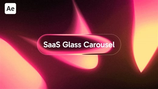 Glass UI Carousel for Product Display and Testimonials