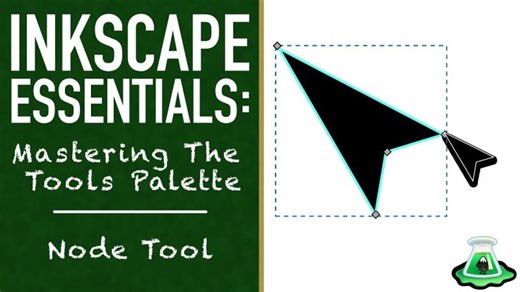 How to Use the Node Tool to Edit Paths and Shapes in Inkscape | Chris Hilbig