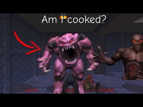 Playing doom 64 and beating two episodes in it.