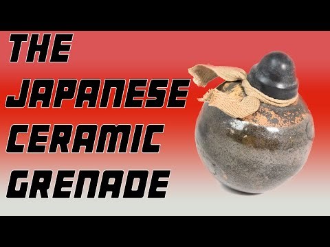 The WW2 Japanese Grenade Made of Clay Type 4 Ceramic Grenade Explained