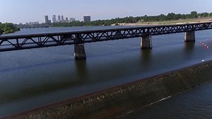 Years of Tulsa history behind old pedestrian bridge