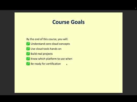 Cloud Computing 01 – Introduction to Cloud Concepts