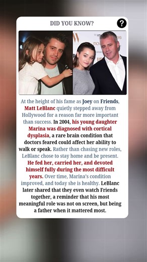 Why Matt LeBlanc Walked Away From Hollywood
