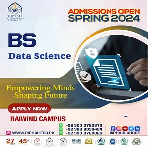 Admissions Open - Spring 2024 Transform your journey with Riphah International University Why Join Riphah? ✔️99% HEC Rating ✔️140 Degree Programs ✔️Rs.259M Scholarships Awarded Apply Online: https://admissions.riphah.edu.pk Fee Structure: https://www.riphah.edu.pk/fee-structure-lahore/ Scholarships: https://www.riphah.edu.pk/scholarships-lahore For Further Information: 📱03000720826, 03000720626, 03000720873 ☎️042-111-747-424 #AdmissionsOpen #Spring2024 #MS #Mphil #BS #RiphahUniversity #Universi