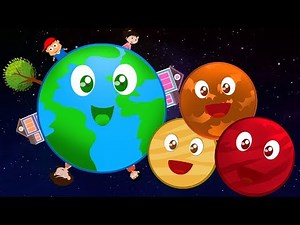planètes chanson pour les enfants | système solaire rime | apprendre planètes | Planets Song