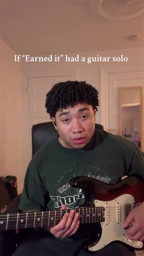Guitar Solo Concept for 'Earned It' by The Weeknd