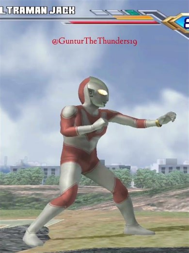 ULTRAMAN JACK •Color Timer• Ultraman Fighting Evolution 3 | Playstation 2