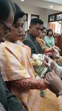 pemberkatan anak kami part7 #wedding #tradisibatak #wedingbatak #beritaterkini
