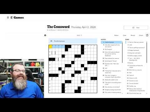 Learning Crossword Week 97 | NYT Crossword Thursday April 2, 2026