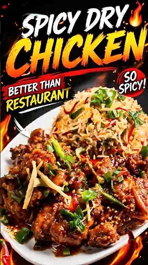 Chicken Dry Chili Recipe | Crispy Spicy Chili Chicken | Restaurant Style at Home