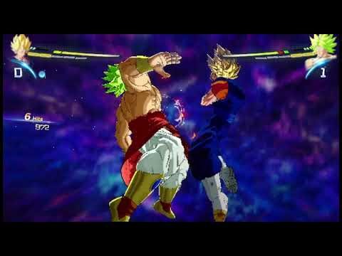 Vegito vs DBZ LSSJ Broly | Fusion Warrior vs Legendary Saiyan | DRAGON BALL SPARKING ZERO