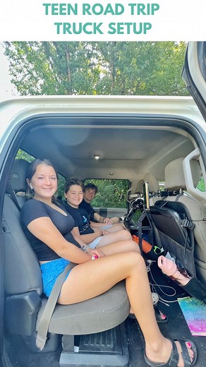 1.8K views · 33 reactions | Teen road trip truck setup! We went on an...