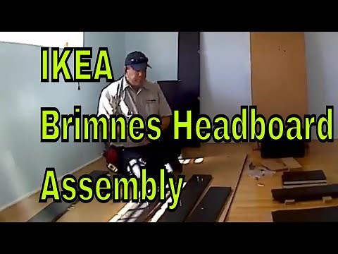 IKEA Brimnes Headboard Assembly