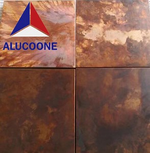 [Hot Item] Patina Copper Brass Outdoor Cladding Matetials Aluminum Composite Panel