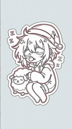 Draw Cute Chibi Sleeping Boy & Sheep! Easy Step-by-Step with Chillify