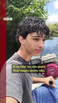 Ribeirinho viaja 80km para ir à academia na Amazônia
