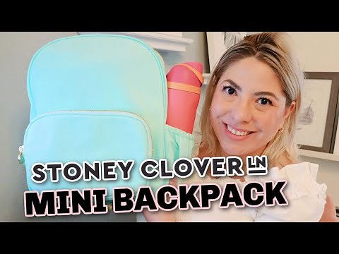 Stoney Clover Lane Mini Backpack Try-On & Review