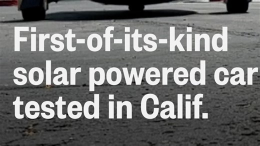 Solar-powered car nears production