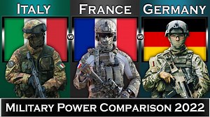 1.1M views · 8.6K reactions | Italy vs France vs Germany Military Power Comparison 2022 | Global Power | Facebook