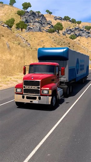 American Truck Simulator 2 | Texas, USA #americantrucksimulator #shorts #pcgaming
