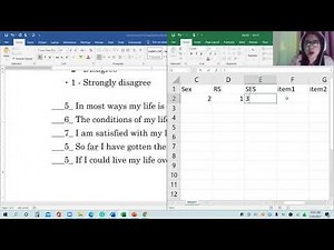 Encoding the data in Microsoft Excel or directly in PSPP