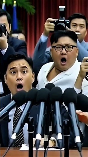 Funny Press Conference #kimjongun #memereels