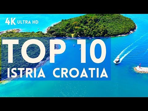 10 Best Places to Visit in Istria, Croatia | Best 10 Locations, Drone Shots, Rovinij, Pula, Vrsar