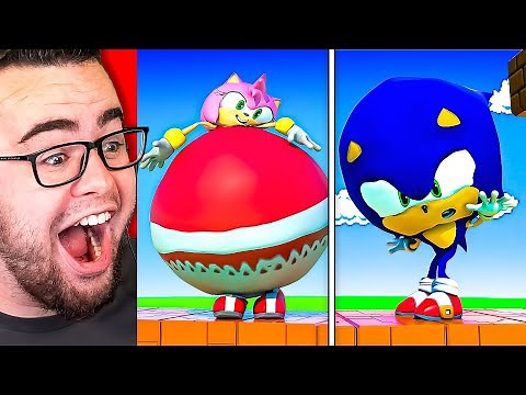 SONIC CHARACTERS But They Are FAT (Reaction)