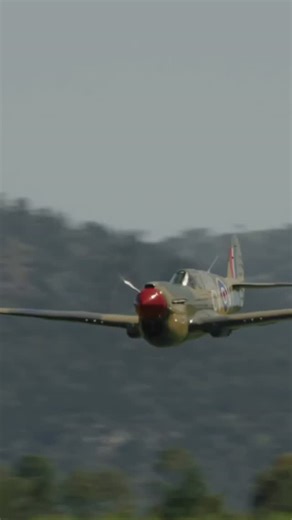 @paysaviation 🔊Pay’s P-40🔊 Low and fast with @paulbennetairshows at the controls at last weekend’s @hunterwarbirds maintenance and practice flying day! #p40 #warbird #warbirds #tailwheel #pilot #v12 | Rockaircraft