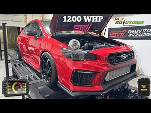 Insane 1200whp STI Build + Dyno Pulls!