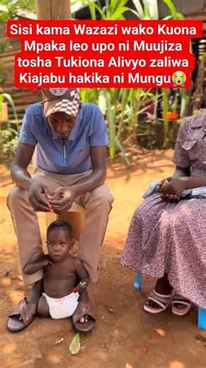 Mr and Mrs Tulipata Mtoto huyu Oneni Hana Viungo Acha Kudharau Malaika 😭