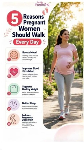 5 Reason Pregnant Women Should Walk Every Day