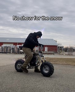 I trusted you Jamie Simpson #ohioweather #fypageシ #minibike #winter #vibesurplus | Moon Dog Mini Bikes