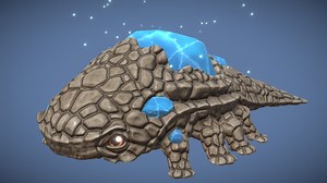 Crystal Lizard - Dark Souls - 3D model by Tlal