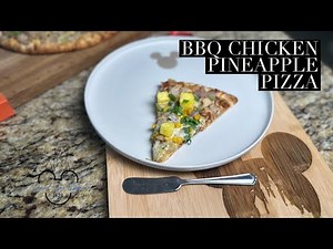 BBQ Chicken Pineapple Pizza from Alien Pizza Planet