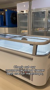 Check out our island freezer 𝐒𝐍𝐄-1855𝐆, best for commercial use, whether for a meat shop, mini-mart, or supermarket. This will surely fit any requirement! ☺️ | Sanden Philippines