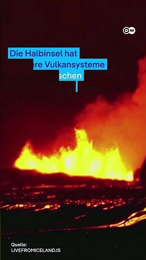 Spektakulärer Vulkanausbruch auf Island | DW Nachrichten