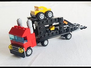How to Make a Lego Mini Vehicle Transport Truck