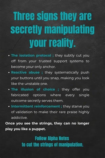 3 Signs You're Being MANIPULATED (Dark Triad)