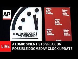 LIVE: Atomic scientists speak on possible Doomsday Clock update