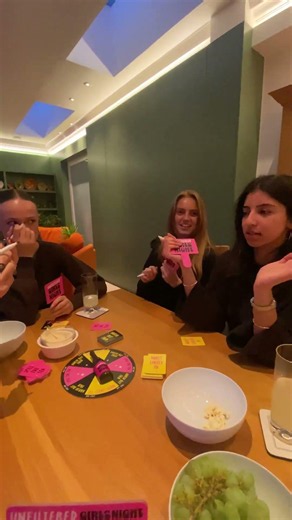That felt like an attack #girlsnight #partygame