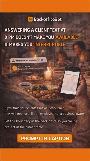 Stop Answering Client Texts After Hours