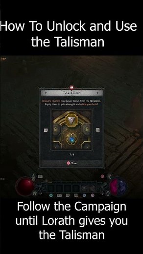 Diablo 4: How to Unlock the Talisman (Set Pieces) Guide