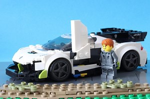 LEGO MOC-124718 Mod of 76900 "Koenigsegg Jesko" (Speed Champions 2022)