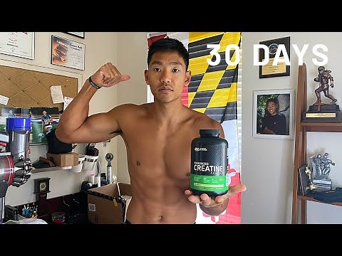 I took CREATINE for 30 Days | Transformation & Tips