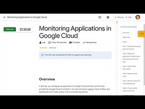 Monitoring Applications in Google Cloud